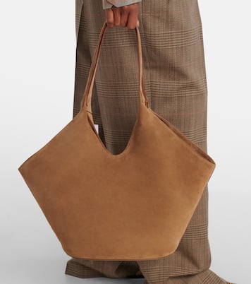 Phantom Large suede tote bag | Aesther Ekme