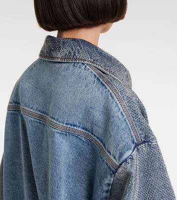Hotfix embellished denim shirt | Stella McCartney