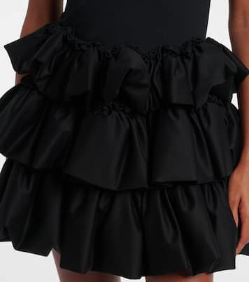 Minirock aus Baumwolle | Noir Kei Ninomiya