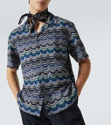Zigzag cotton shirt | Missoni
