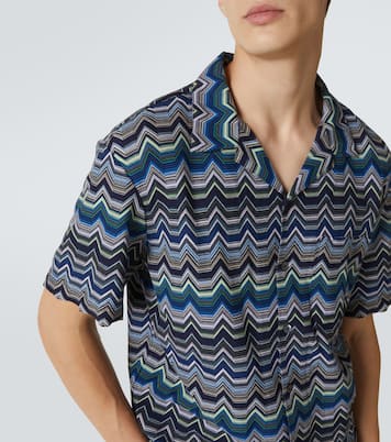 Zigzag cotton shirt | Missoni
