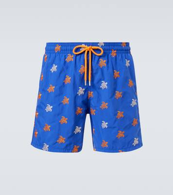 Mistral embroidered swim trunks | Vilebrequin
