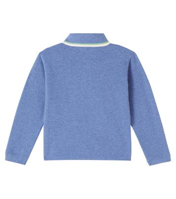 Jerry logo cotton piqué polo shirt | Bonpoint