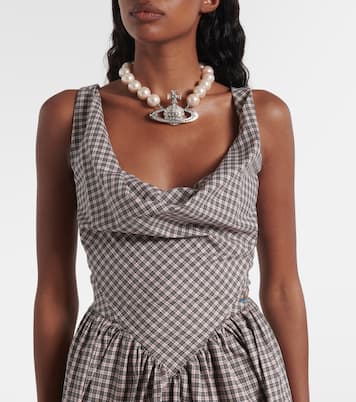 Robe de cocktail Mini Sunday à carreaux | Vivienne Westwood