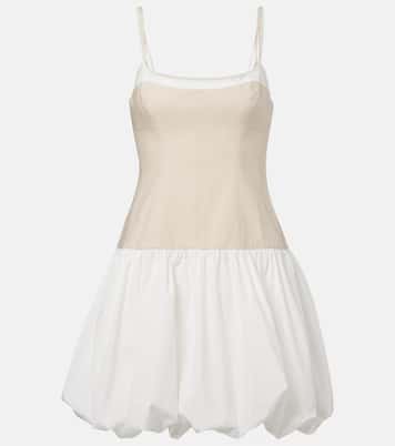 فستان قصير من الكتان المخلوط Fifi | Simkhai