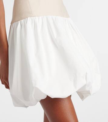 فستان قصير من الكتان المخلوط Fifi | Simkhai