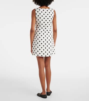 Robe Alice en lin à pois | Posse