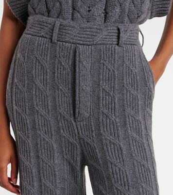 Pantalon ample Ebba en cachemire | Lisa Yang