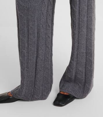 Pantalon ample Ebba en cachemire | Lisa Yang