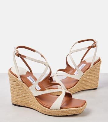 Ayla 110 espadrille wedges | Jimmy Choo