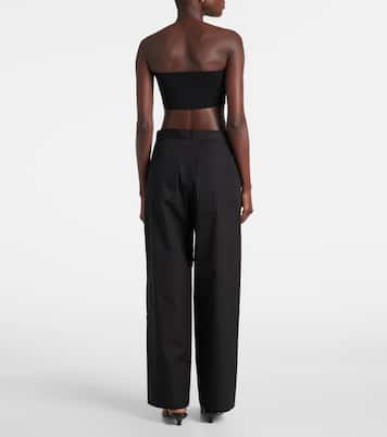 Bandeau-Top aus Jersey | Toteme