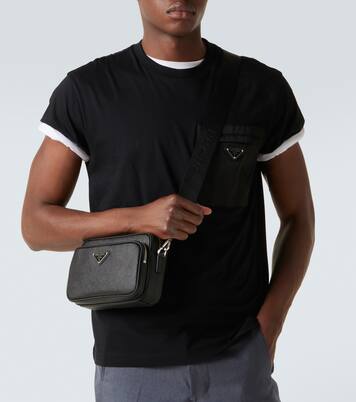 Saffiano leather shoulder bag | Prada