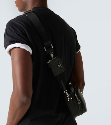 Saffiano leather shoulder bag | Prada