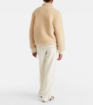 Embellished cashmere wide-leg pants | God's True Cashmere