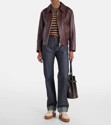 Sneakers H681 aus Leder und Veloursleder | Hogan