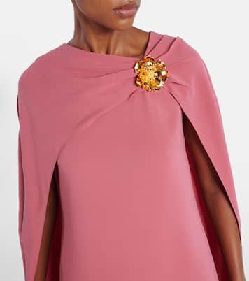 Abito lungo in misto seta | Oscar de la Renta