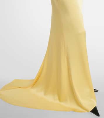 Robe longue en satin | Stella McCartney