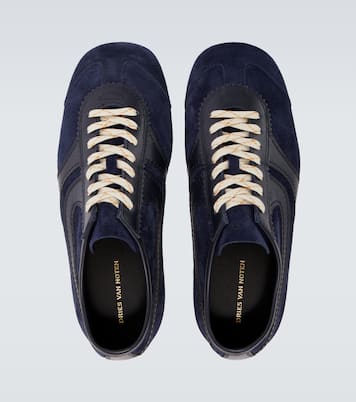 Baskets en daim et cuir | Dries Van Noten