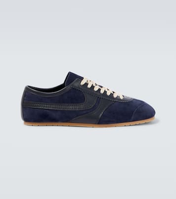 Baskets en daim et cuir | Dries Van Noten