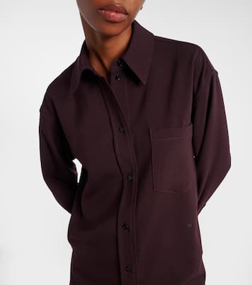 Pyjama-Hemd aus Satin | Victoria Beckham