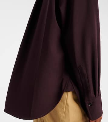 Pyjama-Hemd aus Satin | Victoria Beckham