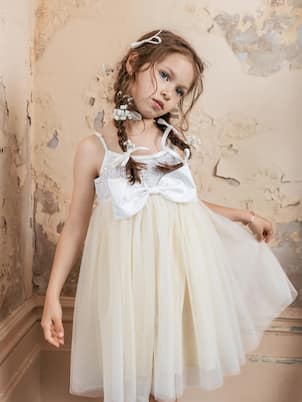 Verziertes Kleid Jolie aus Tüll | Tutu Du Monde