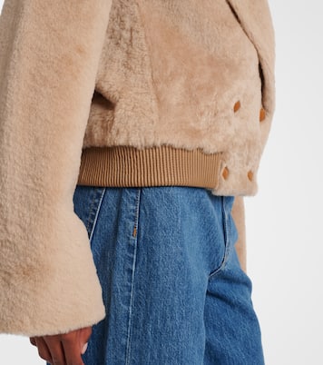 Shearling jacket | Jacques Wei