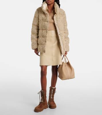Daunenjacke Cochelle aus Tweed | Moncler