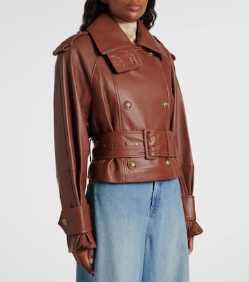 Cropped-Lederjacke Hypnotic | Zimmermann