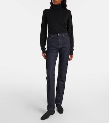 High-rise slim jeans | Toteme