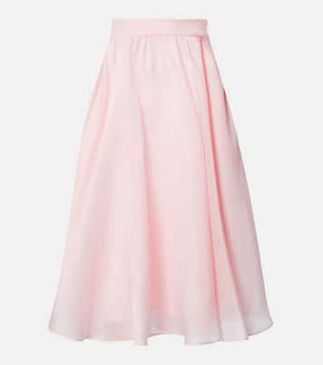 Calle silk midi skirt | Max Mara