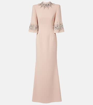 Robe longue Ilana à cristaux | Jenny Packham