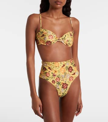 Top de bikini Magdalena floral | Agua by Agua Bendita