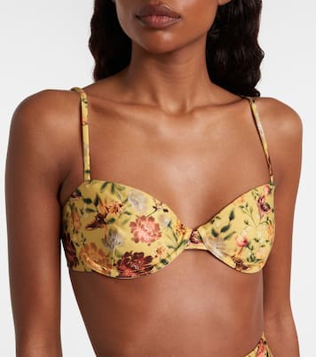 Top de bikini Magdalena floral | Agua by Agua Bendita