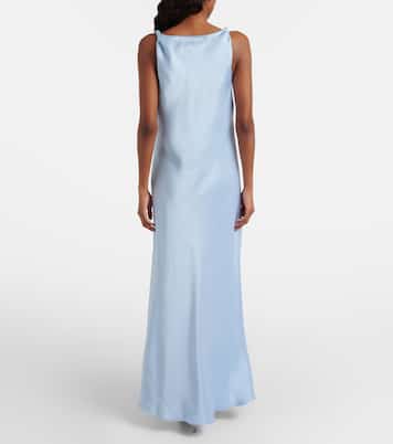 Twisted satin gown | Polo Ralph Lauren