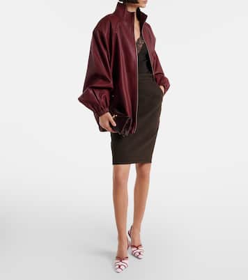 Sarto 90 leather slingback pumps | Manolo Blahnik