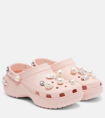 X Crocs Verzierte Clogs  | Simone Rocha