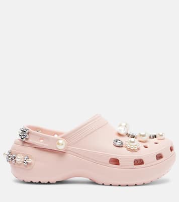 X Crocs Verzierte Clogs  | Simone Rocha