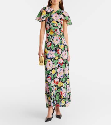 Maxikleid Jeannie aus Seide | Rixo