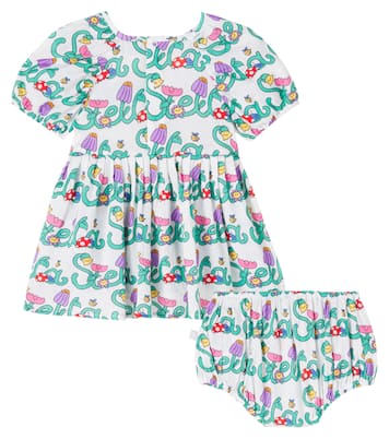 Baby - Abito e culottes Stella Vine | Stella McCartney Kids