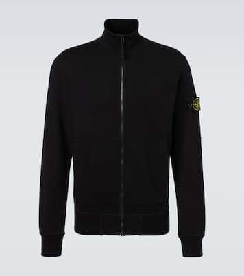 Compass cotton half-zip sweater | Stone Island
