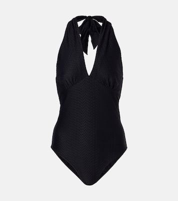 Meteora jacquard swimsuit | Heidi Klein