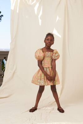 Set Claire aus Top und Rock aus Baumwolle | Bebe Organic