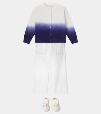 Larelle cotton and cashmere cardigan | Bonpoint