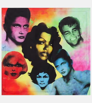 Bedrucktes Tuch aus Seiden-Twill | Versace