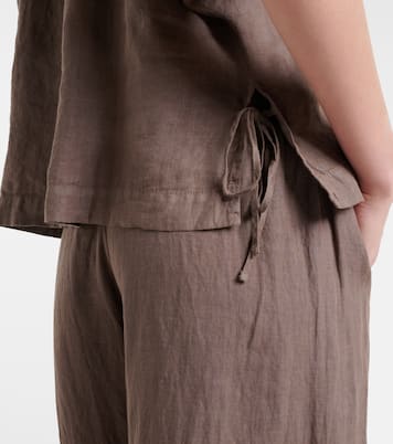 Bluse Cosette aus Leinen | Velvet