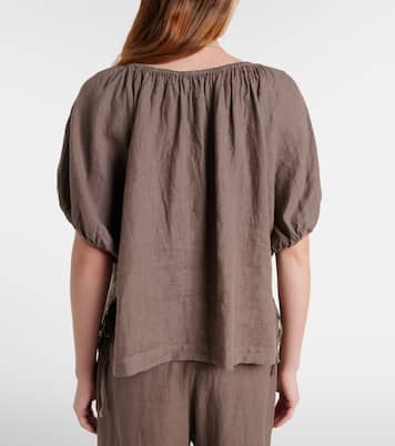 Bluse Cosette aus Leinen | Velvet