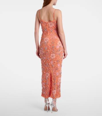 Robe longue Francesca à ornements | Rachel Gilbert