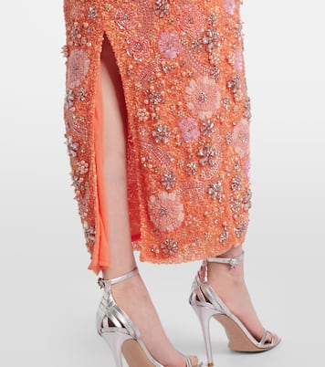 Robe longue Francesca à ornements | Rachel Gilbert