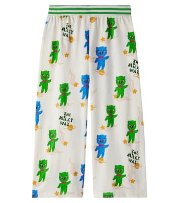 Alien cotton jersey sweatpants | Mini Rodini